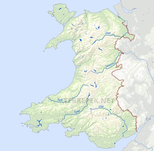 Wales vízrajza