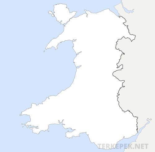 Wales vaktérkép